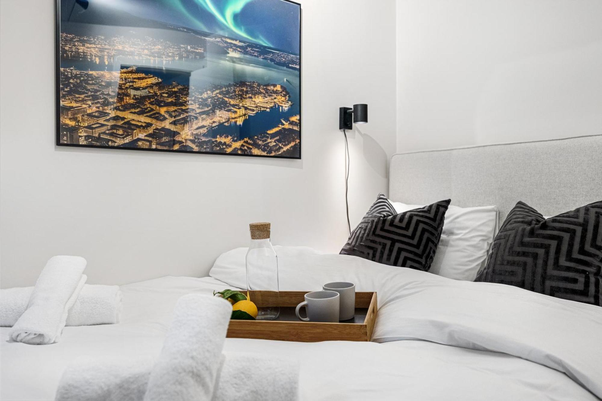 King Bed - Behind Bryggen - Renovated Des 23 Apartamento Bergen